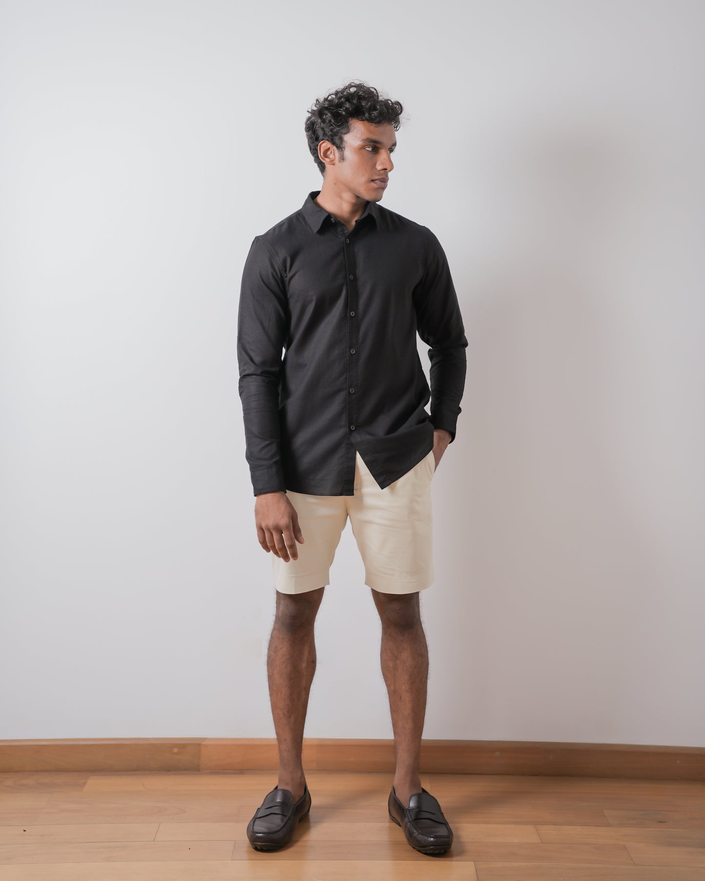 Black Kennedy long sleeve shirt