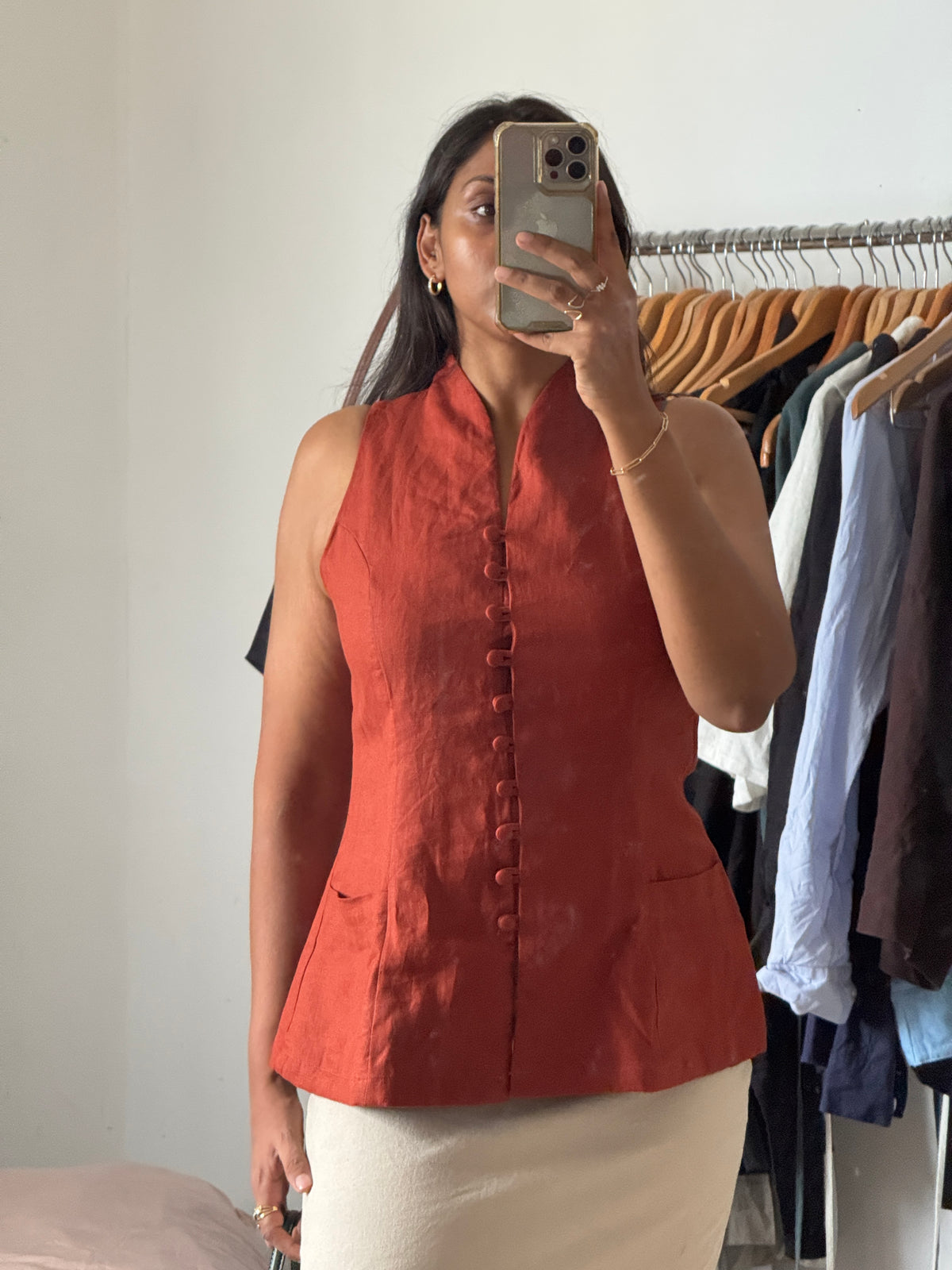Tamara tailored vest