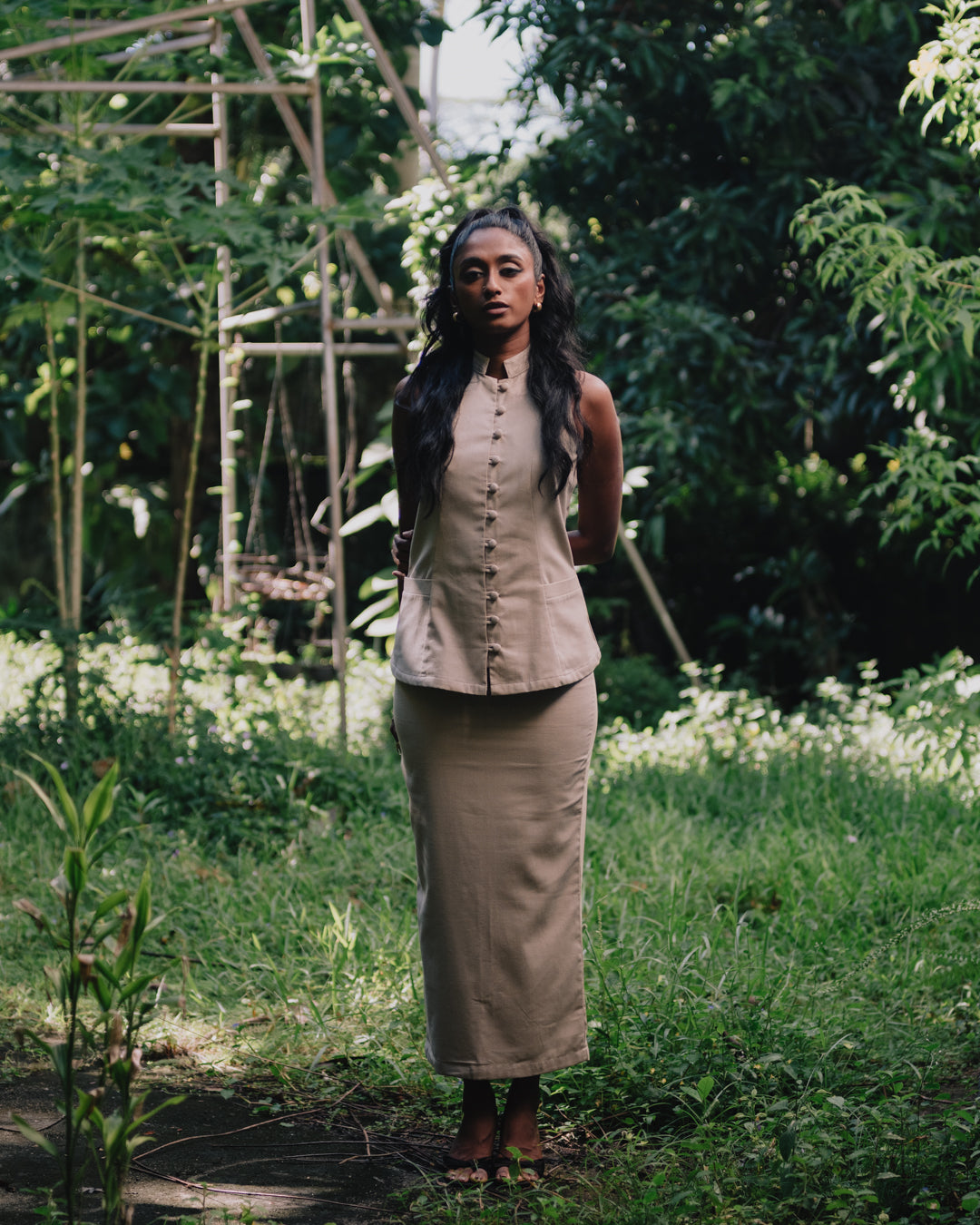 Bianca tailored vest