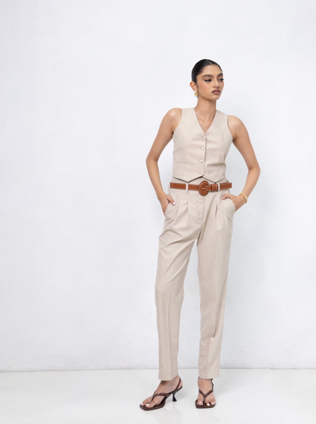 Kiyara tailored waistcoat
