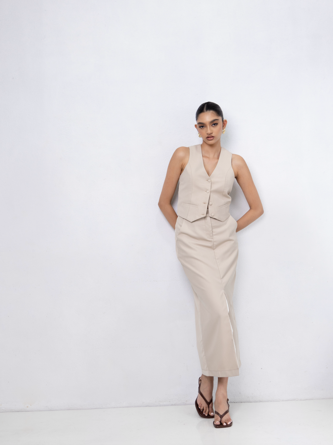 Kiyara tailored waistcoat