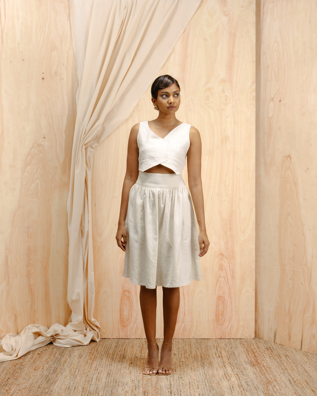 Mercia Gathered Skirt