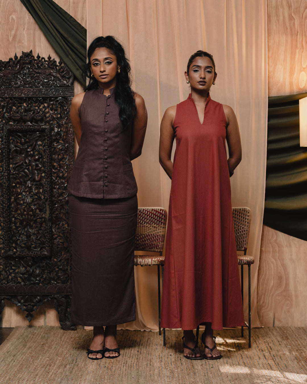 Twiggy midi dress