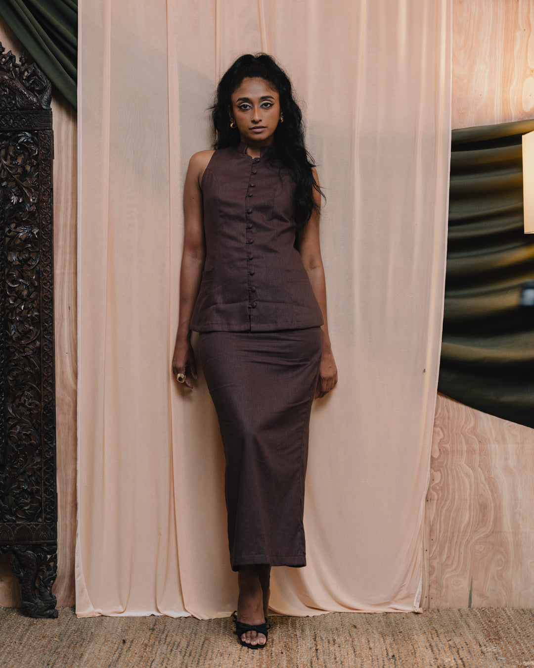 Bianca tailored vest