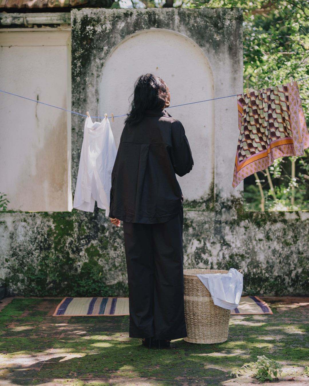 Jane elastic waist pant