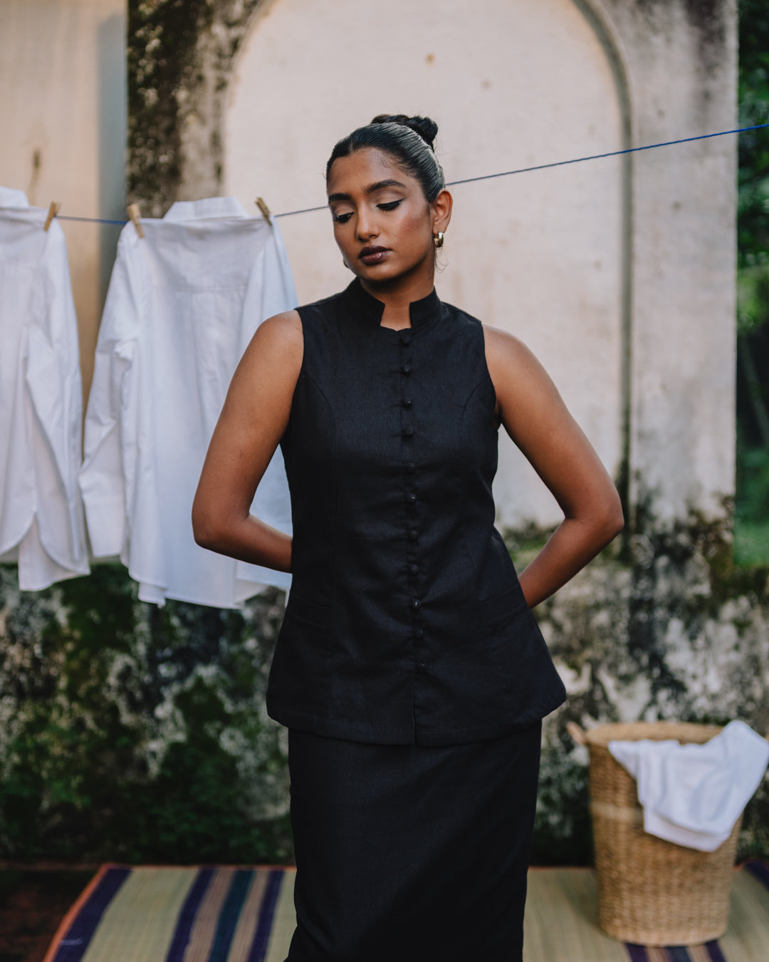 Bianca tailored vest